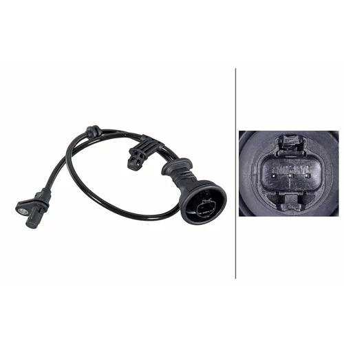 Snímač počtu otáčok kolesa HELLA 6PU 358 252-041