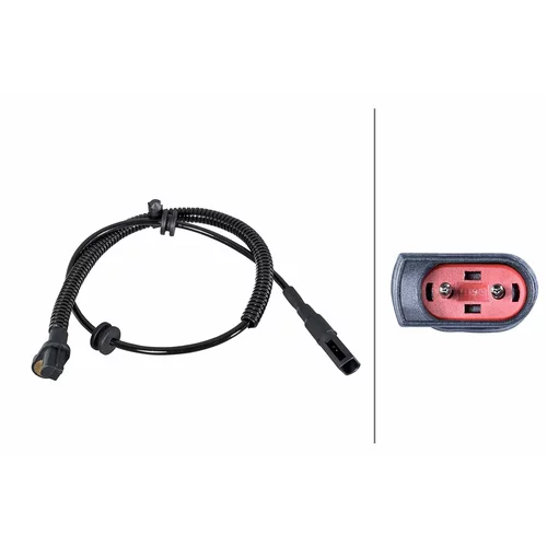 Snímač počtu otáčok kolesa HELLA 6PU 358 252-271