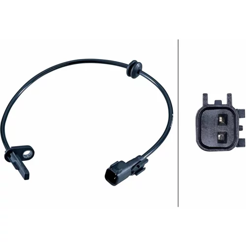 Snímač počtu otáčok kolesa HELLA 6PU 358 252-491
