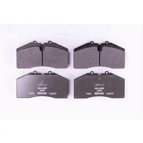 Sada brzdových platničiek kotúčovej brzdy 8DB 355 007-701 /HELLA/ - obr. 1