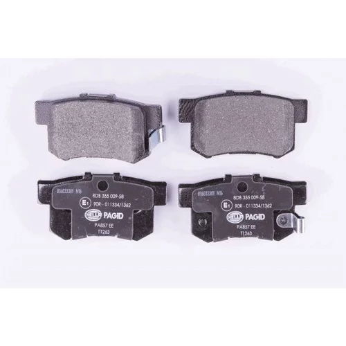 Sada brzdových platničiek kotúčovej brzdy 8DB 355 009-581 /HELLA/ - obr. 1