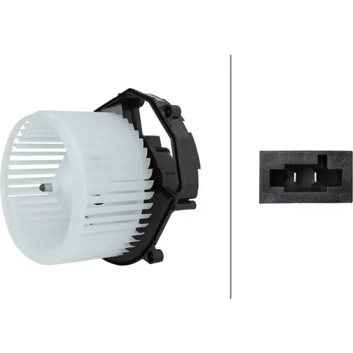 Vnútorný ventilátor HELLA 8EW 366 401-921
