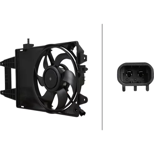 Ventilátor chladenia motora HELLA 8EW 366 421-271