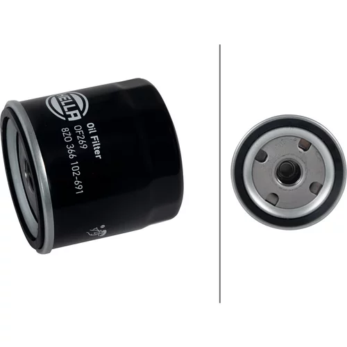 Olejový filter HELLA 8ZO 366 101-691