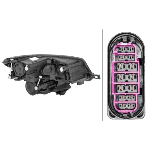 Hlavný svetlomet 1EF 012 669-091 /HELLA/ - obr. 1