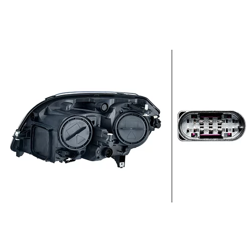 Hlavný svetlomet 1EG 354 878-101 /HELLA/ - obr. 1