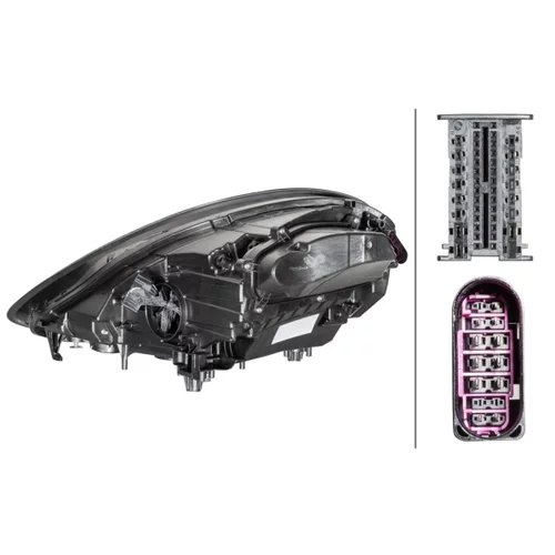 Hlavný svetlomet 1EX 012 222-521 /HELLA/ - obr. 1
