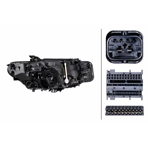 Hlavný svetlomet 1EX 016 808-611 /HELLA/ - obr. 1