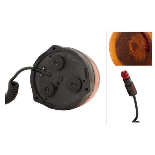 Výstražný otočný maják 2RL 010 979-021 /HELLA/ - obr. 1