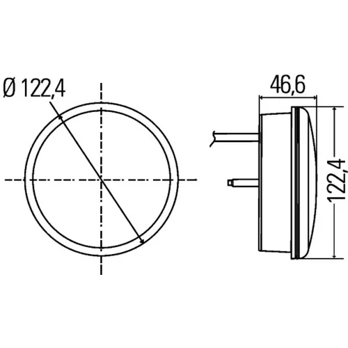 Zadné svetlo 2SD 344 200-001 /HELLA/ - obr. 2