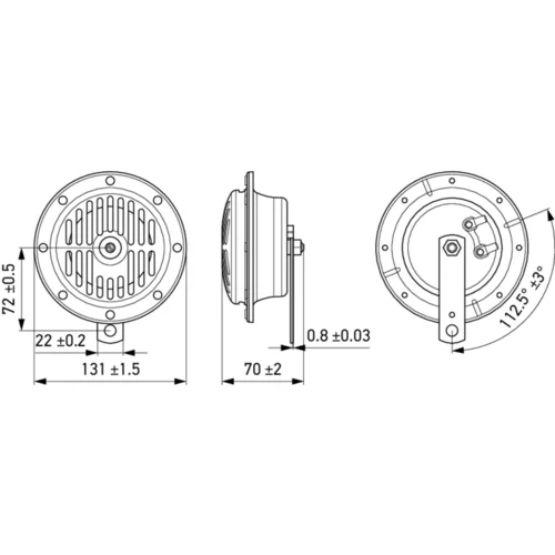 Húkačka 3CA 004 811-031 /HELLA/ - obr. 1