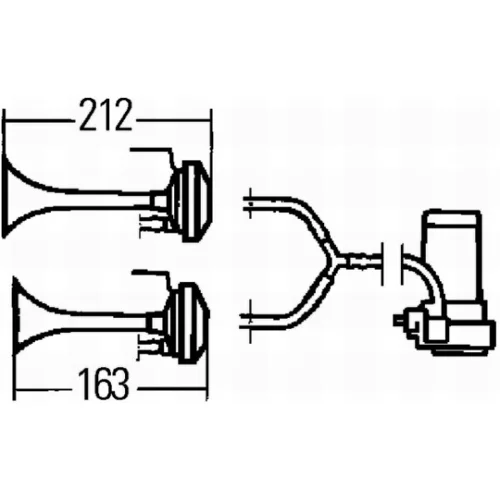 Húkačka 3PB 003 001-661 /HELLA/ - obr. 1