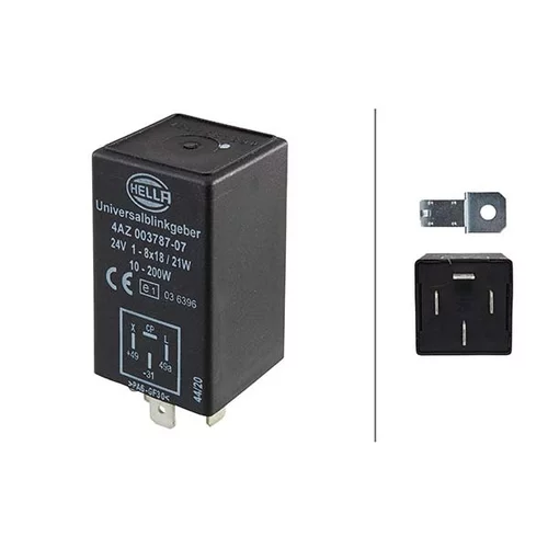 Prerušovač smerových svetiel 4AZ 003 787-071 /HELLA/