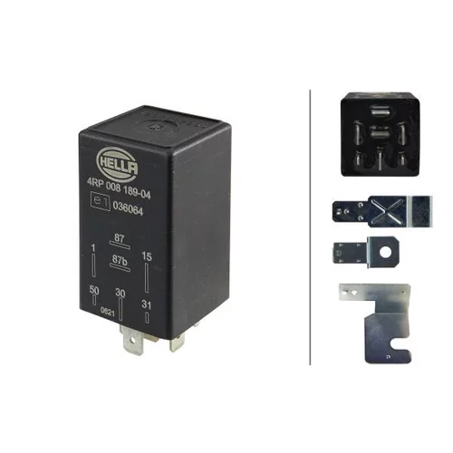 Relé palivového čerpadla HELLA 4RP 008 189-041