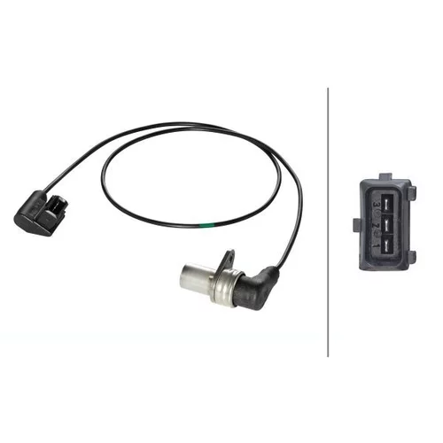 Snímač impulzov kľukového hriadeľa HELLA 6PU 009 110-591