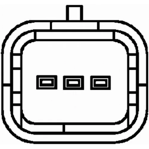 Snímač polohy škrtiacej klapky 6PX 008 476-401 /HELLA/ - obr. 1