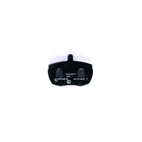 Sada brzdových platničiek kotúčovej brzdy 8DB 355 005-831 /HELLA/ - obr. 1