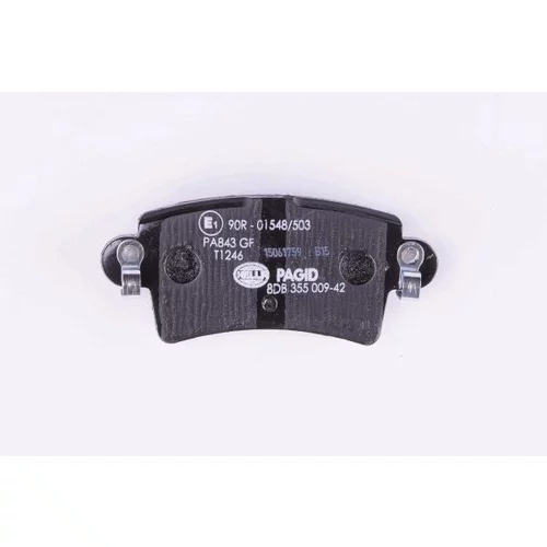 Sada brzdových platničiek kotúčovej brzdy 8DB 355 009-421 /HELLA/ - obr. 2