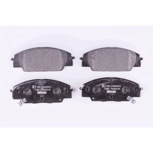 Sada brzdových platničiek kotúčovej brzdy 8DB 355 009-731 /HELLA/ - obr. 1
