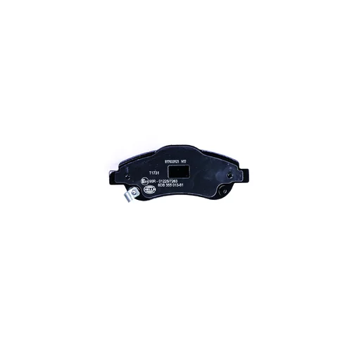 Sada brzdových platničiek kotúčovej brzdy 8DB 355 013-611 /HELLA/ - obr. 1
