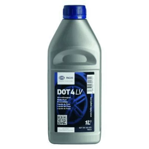 Brzdová kvapalina HELLA DOT4 LV 1L