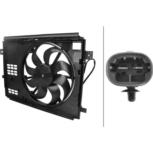 Ventilátor chladenia motora HELLA 8EW 366 420-041