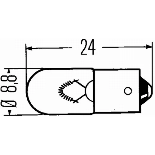 Žiarovka pre osvetlenie vnútorného priestoru 8GP 002 068-241 /HELLA/ - obr. 2