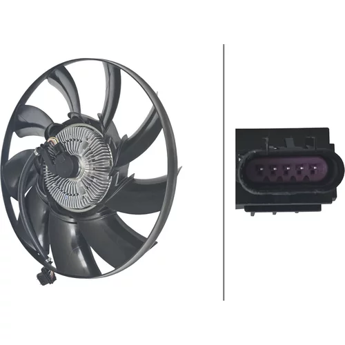 Ventilátor chladenia motora HELLA 8MV 366 438-031