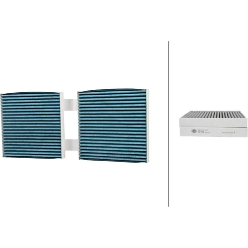 Filter vnútorného priestoru HELLA 8ZC 366 122-151