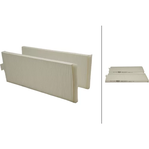 Filter vnútorného priestoru HELLA 8ZC 366 122-211