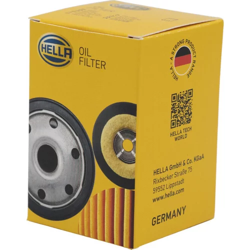 Olejový filter 8ZO 366 100-361 /HELLA/ - obr. 3