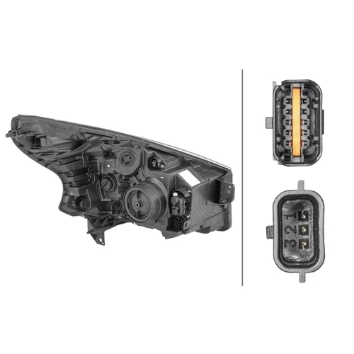 Hlavný svetlomet 1EE 011 410-451 /HELLA/ - obr. 1