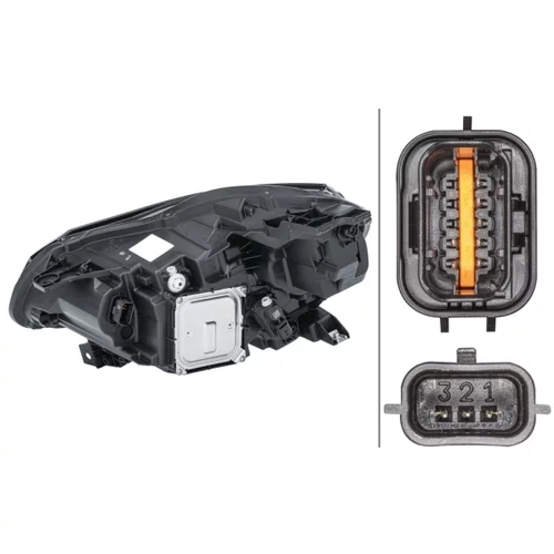 Hlavný svetlomet 1EX 013 930-921 /HELLA/ - obr. 1