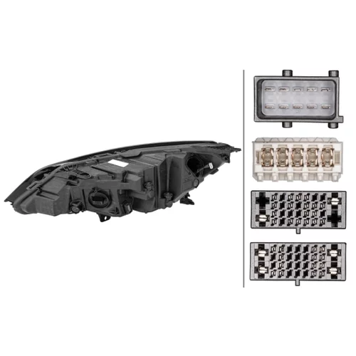 Hlavný svetlomet 1EX 354 829-221 /HELLA/ - obr. 1