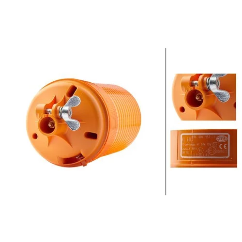 Výstražný otočný maják 2RL 004 957-111 /HELLA/ - obr. 1