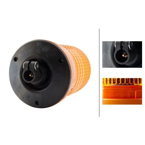 Výstražný otočný maják 2RL 008 063-101 /HELLA/ - obr. 1