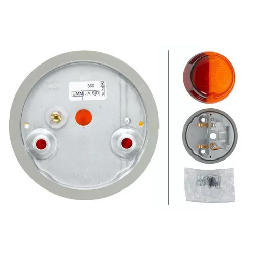 Zadné svetlo 2SB 001 259-261 /HELLA/ - obr. 1