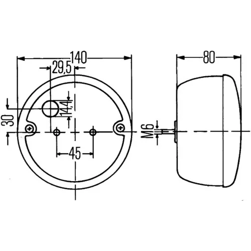 Zadné svetlo 2SE 001 685-201 /HELLA/ - obr. 2