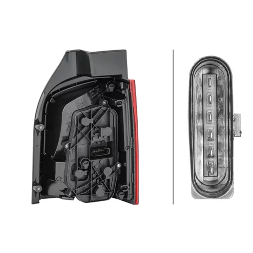Zadné svetlo 2SK 010 318-091 /HELLA/ - obr. 1