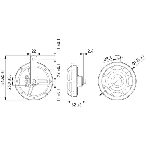 Húkačka 3AG 003 399-911 /HELLA/ - obr. 4