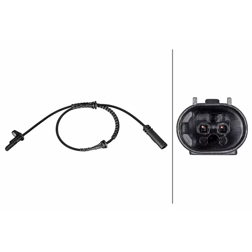 Snímač počtu otáčok kolesa HELLA 6PU 358 216-531