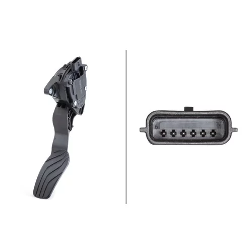 Snímač polohy plynového pedálu HELLA 6PV 009 978-801