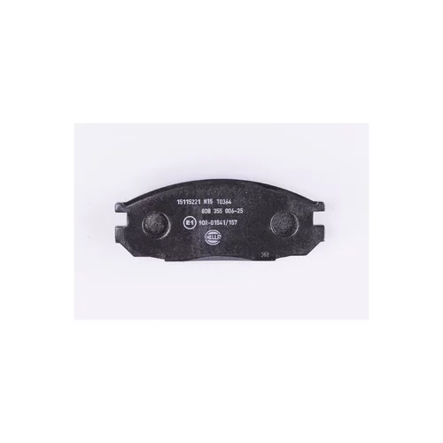 Sada brzdových platničiek kotúčovej brzdy 8DB 355 006-251 /HELLA/ - obr. 1
