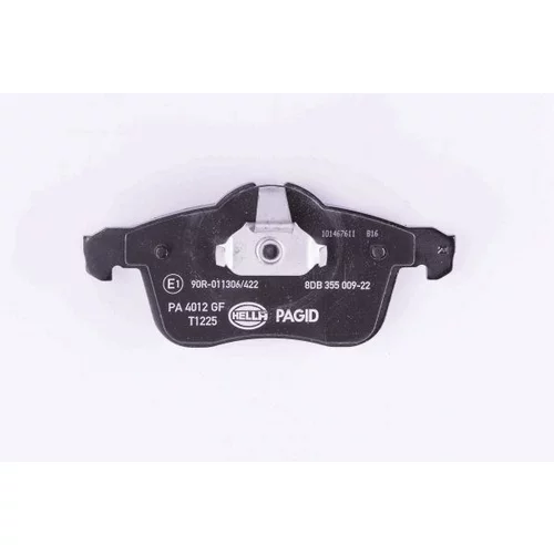 Sada brzdových platničiek kotúčovej brzdy 8DB 355 009-221 /HELLA/ - obr. 2