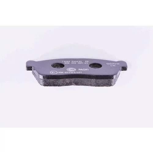 Sada brzdových platničiek kotúčovej brzdy 8DB 355 009-631 /HELLA/ - obr. 3