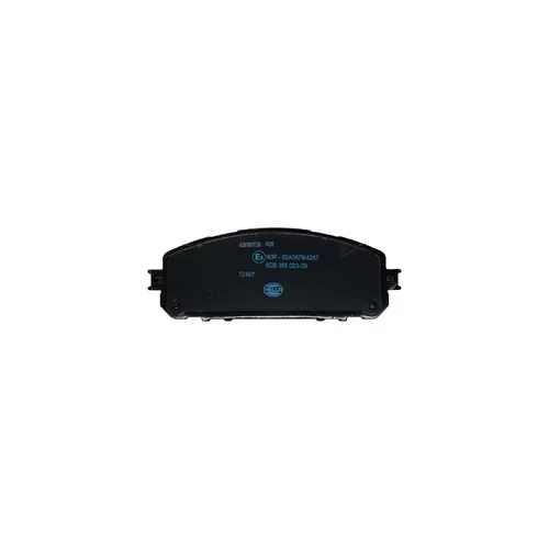 Sada brzdových platničiek kotúčovej brzdy 8DB 355 023-391 /HELLA/ - obr. 1