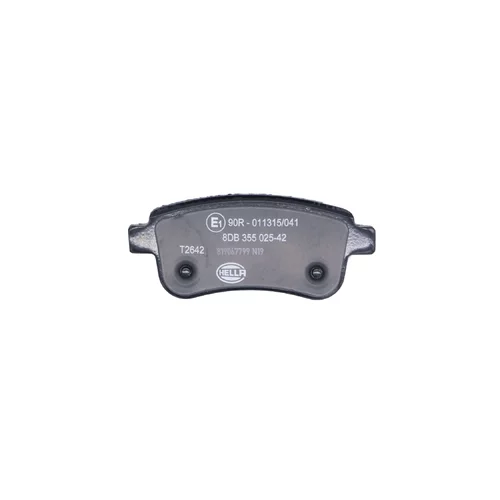 Sada brzdových platničiek kotúčovej brzdy 8DB 355 025-421 /HELLA/ - obr. 2