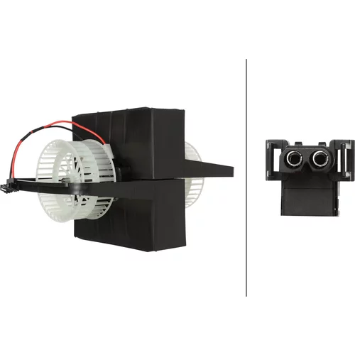 Vnútorný ventilátor HELLA 8EW 366 400-131