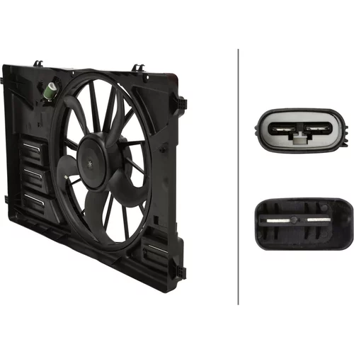 Ventilátor chladenia motora HELLA 8EW 366 421-161