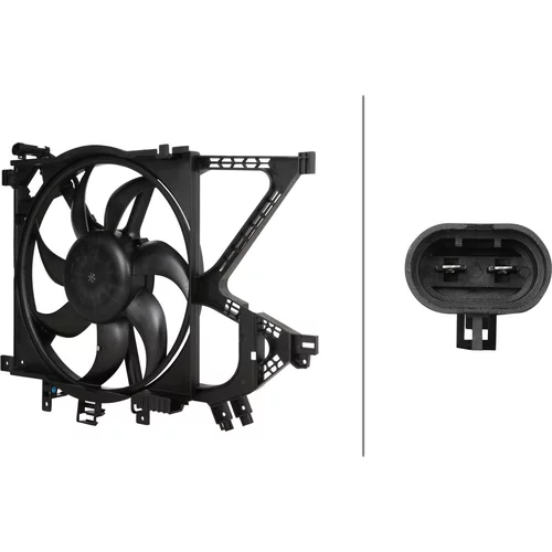 Ventilátor chladenia motora HELLA 8EW 366 421-341